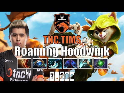 Hoodwink | TNC.TIMS | Roaming/Soft Support Hoodwink | 7.28a Gameplay Highlights