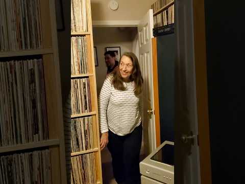 A relatives reaction to seeing my vinyl record album collection for the first time