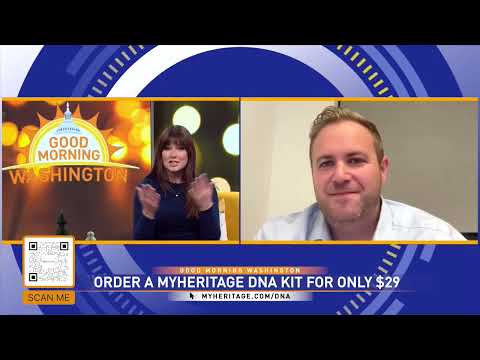 MyHeritage DNA Results Revealed Live on Good Morning Washington