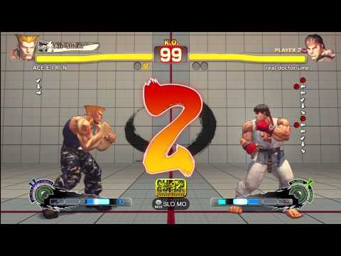ACE EIRIN (Guile) vs real doctor Ume (Ryu)