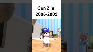 SMG4 Gen Z vs Gen Alpha Childhood Nintendo