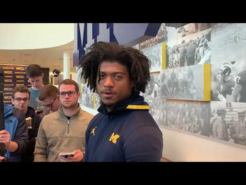 Michigan LB Cam McGrone steps in at middle: 'It's been fun'
