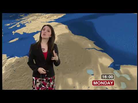 Laura Tobin BBC Weather April 11th 2010 HD