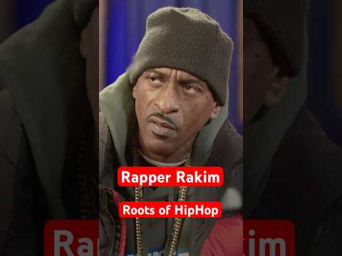 Rapper Rakim takes us back to the roots of hip hop