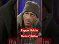 Rapper Rakim takes us back to the roots of hip hop
