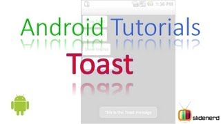 #27 Android Toast Tutorial: Android Tutorial For Beginners [HD 1080p]