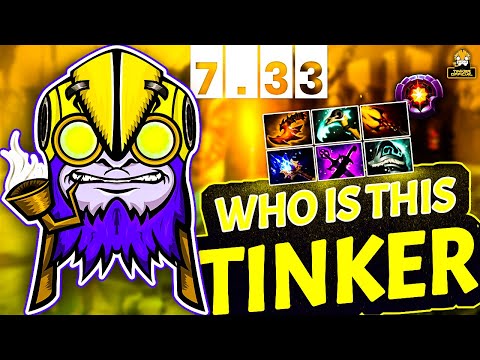 WHO IS THIS TINKER | Dota 2 Gameplay Highlights | PATCH 7.33D | Tinker Highlights