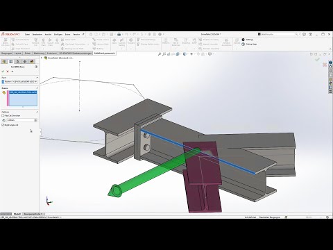 Combining SolidSteel parametric & SOLIDWORKS functions to design a snowflake shaped steel structure