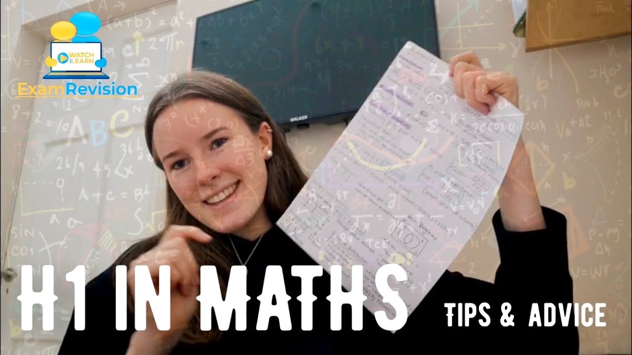 How to get a H1 in MATHS //leaving cert tips