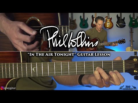 Phil Collins - In The Air Tonight Guitar Lesson