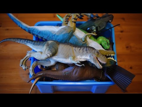 Whats In My Dinosaur Toy Box??? My Childhood Box Of Dinosaur Toys!