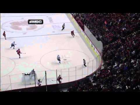 Adam Henrique Shorthanded Goal - 1/10/2012 - Devils @ Flames