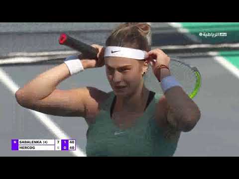 Aryna Sabalenka Vs Polona Hercog | Abu Dhabi Women's Tennis Open 2021