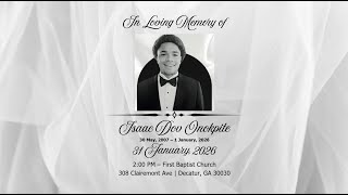 2026-01-31 Celebration of Life Service For Isaac Dov Onokpite