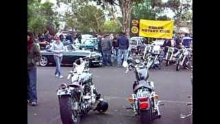 preview picture of video 'Melbourne Keilor Rotary Club Car (Vintage, Muscle cars, Bikes) Show Sunday May 5th 2013'