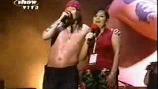 Axl Rose thanks Beta in RIR 3, 2001