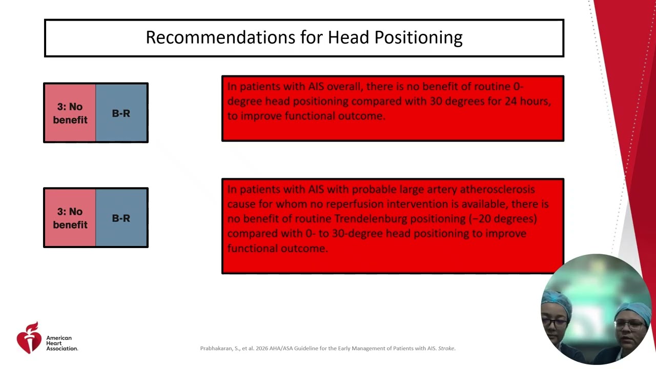 Stroke Guidelines 2026 Episode 2 : General Supportive Care