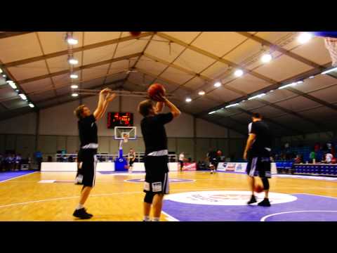 Warm-Up Bakken Bears Aarhus zum 2. Spiel beim PreSeason Cup 2012 am 15.09.2012, Teil 1