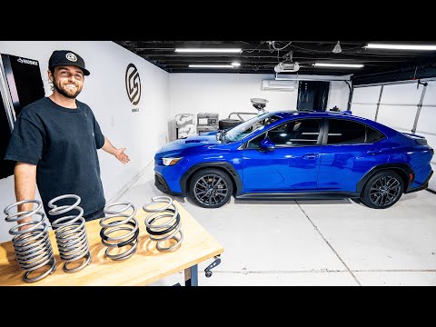Whiteline Lowering Springs Install 2022+ Subaru WRX VB