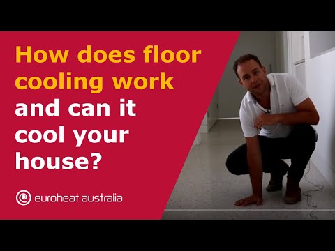 Floor cooling: how does it work and can it cool your house?