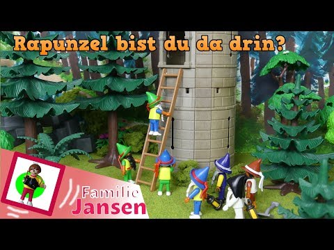 Playmobil Film "Rettung von Rapunzel?" Familie Jansen / Kinderfilm / Kinderserie