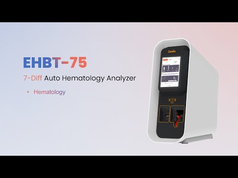 Operation Video for EHBT-75 7-Diff Hematology Analysis