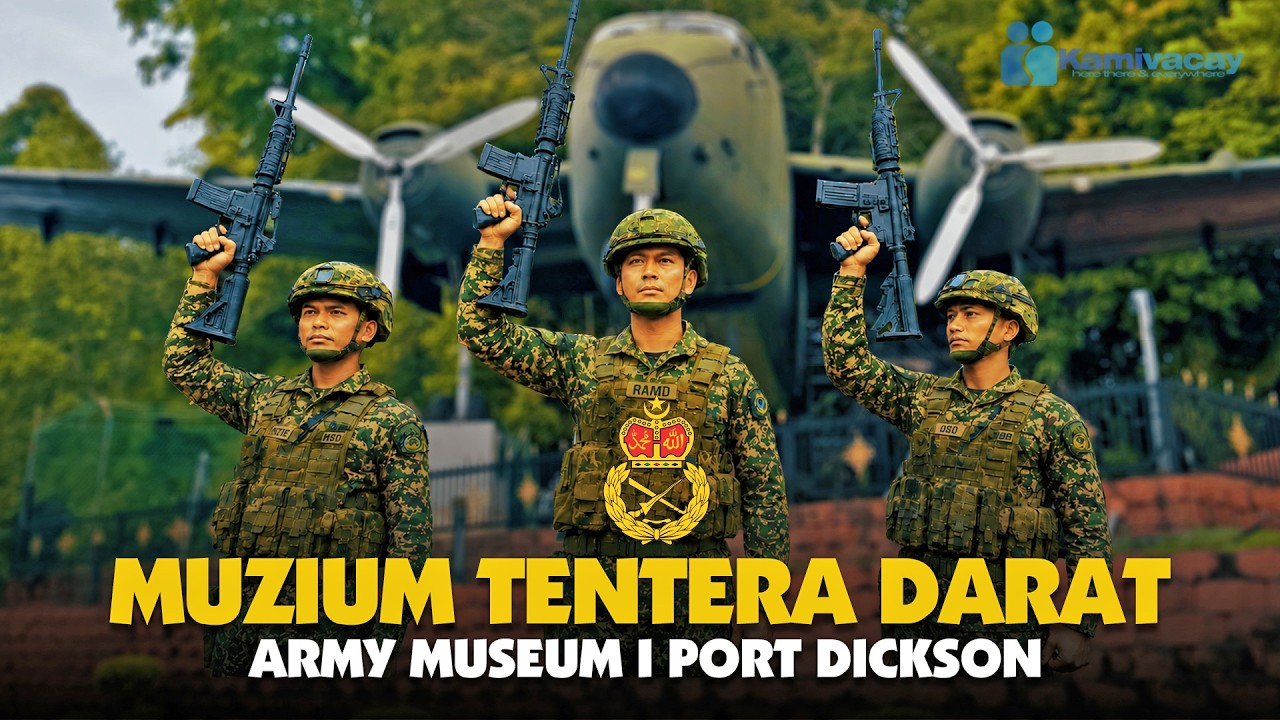 MUZIUM TENTERA DARAT PORT DICKSON | Malaysia's Largest Military Museum 🇲🇾 [4K]