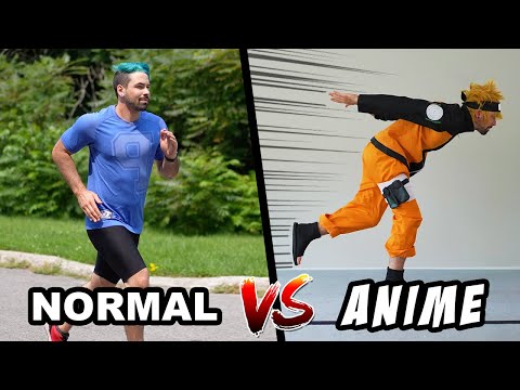 Anime VS Normal People In Real Life
