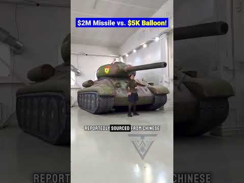 Iran Inflatable Decoy Trap!