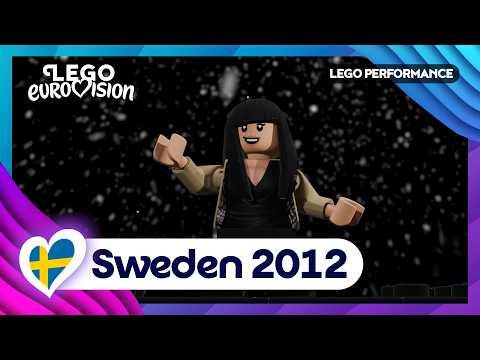 LEGO: Loreen - Euphoria | Sweden 🇸🇪 | Winner of Eurovision 2012 | #eurovision
