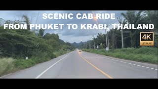 Download lagu Scenic Cab Ride From Phuket To Krabi, Thailand[4k@60fps] mp3