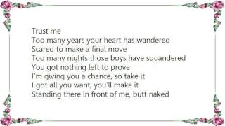 Elton John - Trust Me Lyrics