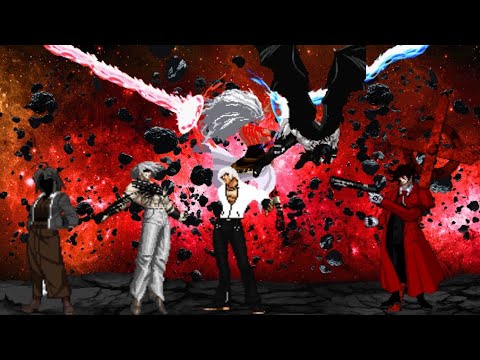 Super Bosses & Ultra Boss vs Alucard [KOF MUGEN]