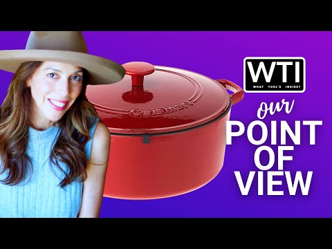 Cuisinart 7-Quart Round Cast Iron Pot - WTI product video review
