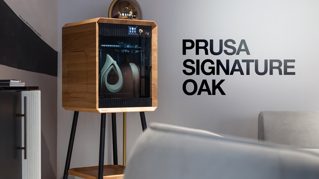 Prusa Signature Oak - Exclusive, Limited-Edition of Only 250 Units - YouTube