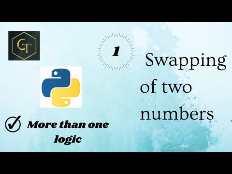 Pythontutorial Program To Swap Two Numbers Python For Beginners Ghcodingtechnique