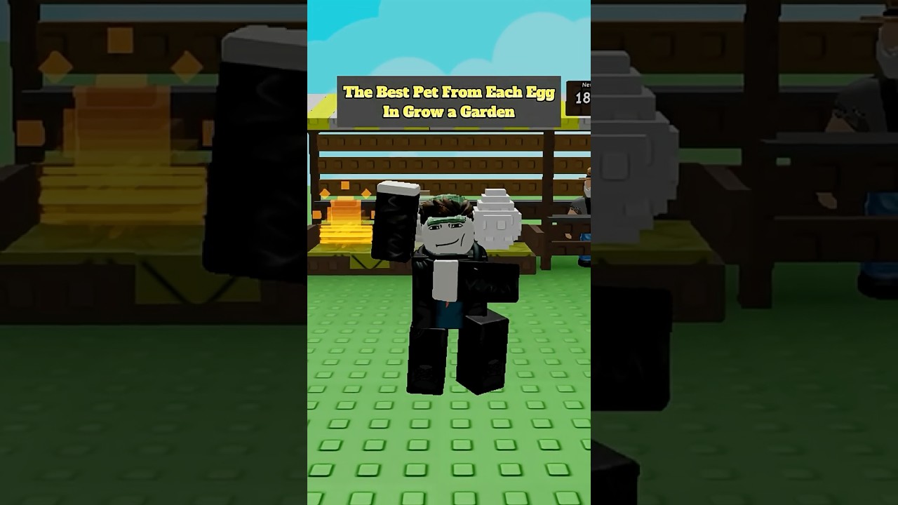 The best pet from each egg in #growagarden #roblox #ranzee