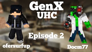 Minecraft: GenX UHC - Skeleton Troubles (Episode 2)