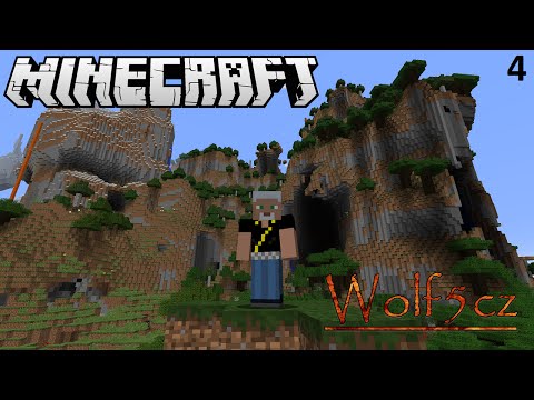 Minecraft S03E04 Důl, most, ovce a krávy