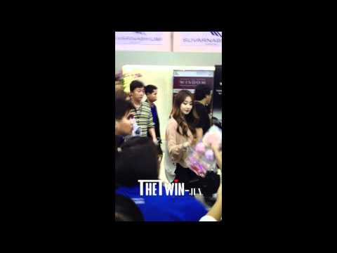 [FANCAM] 120408 ♥T-ARA♥ @ Suvarnnabhumi airport back to korea