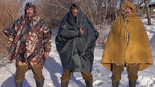 Плащ для зимней рыбалки своими руками