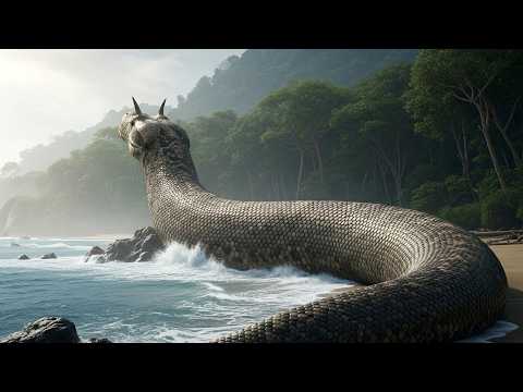 Part 29 - A Girl Alone Surviving In The Forest | Giant Horned Python Stuck on Bone on a Wild Island