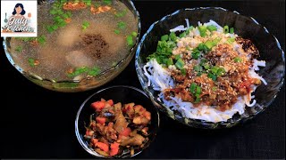 Download lagu ရှမ်းခေါက်ဆွဲချက်နည်း - How to cook Shan Noodle Recipe mp3