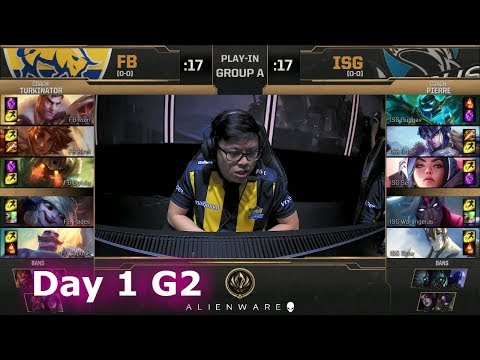 1907 Fenerbahçe vs Isurus Gaming | Day 1 Play-Ins of LoL MSI 2019 | FB vs ISG