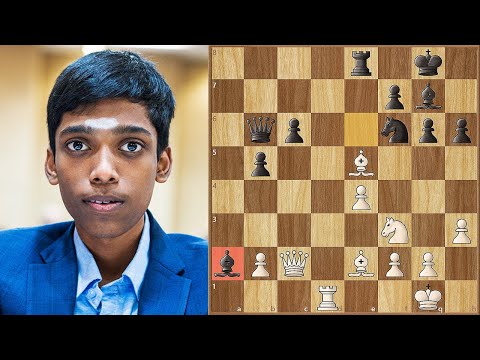 Pure Magic || Praggnanandhaa vs Sindarov || Chess Olympiad (2022)