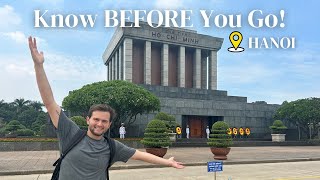 Hanoi Train Street & Ho Chi Minh Mausoleum | WATCH BEFORE YOU GO