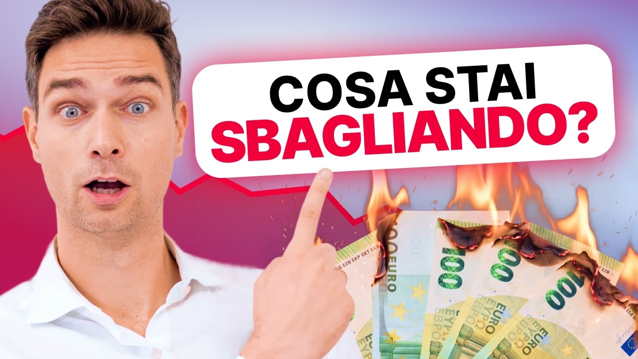 5 errori di investimento che ti costano migliaia di euro (senza che tu lo sappia)