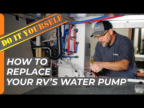 How to replace your RV Water Pump-Do It Yourself!