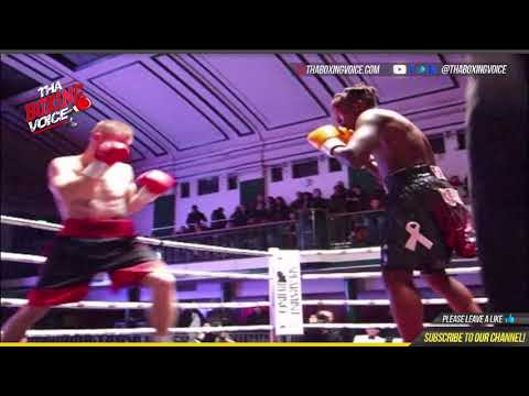 DENNIS "THE MENACE" WAHOME 4TH PRO FIGHT AT YORK HALL LONDON WON ON POINTS #LONDONFUTURESTAR