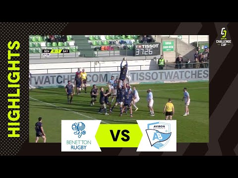 Highlights - Benetton Rugby v Aviron Bayonnais Round 3 | EPCR Challenge Cup 2022/23